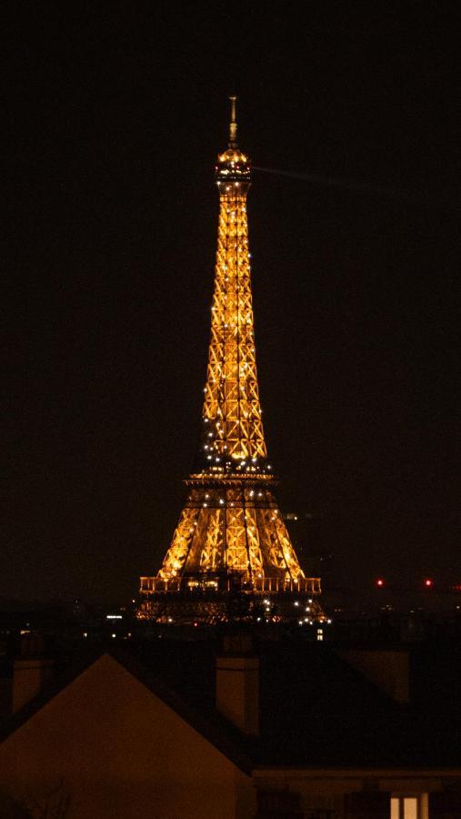 Joli T2 Proche Du Metro Avec Vue Tour Eiffel Appartement Issy-les-Moulineaux Buitenkant foto